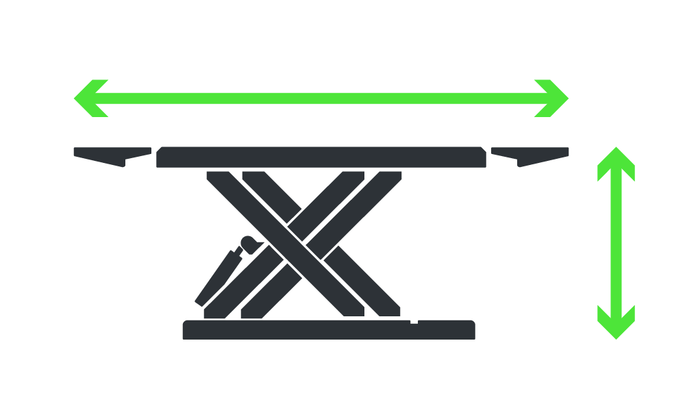 platzbedarf-icon-kurhub-scherenhebebuehne