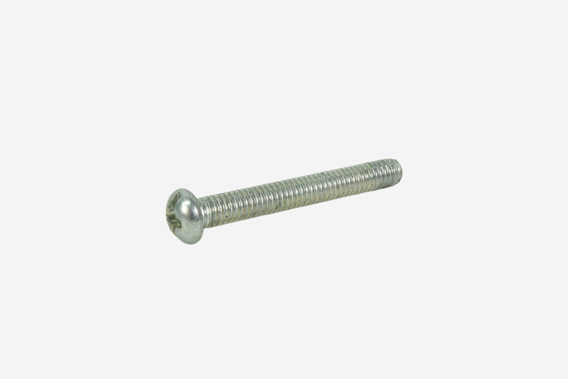 Anzeigebild Hauptbild Schraube aus Metall. Länge = 25 mm und Durchmesser = 6,4 mm