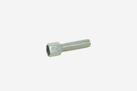 Anzeigebild Hauptbild Schrägansicht Schraube silber Metall für Scherenhebebühnen 