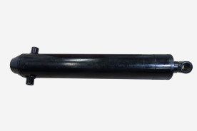 Schwarzer Hydraulikschlauch