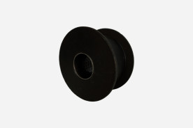 Umlenkrolle in Schwarz
