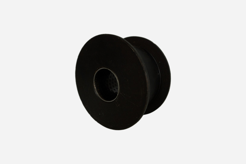 Umlenkrolle in Schwarz