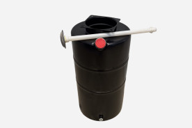 20L Stahltank mit Ölansaugschlauch - FP551