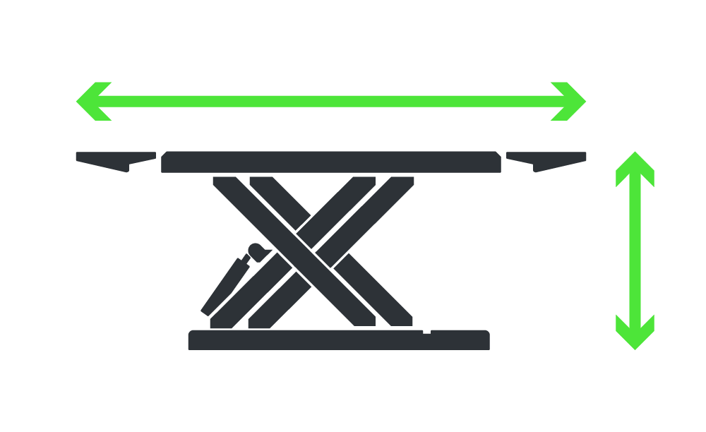 platzbedarf-icon-kurhub-scherenhebebuehne